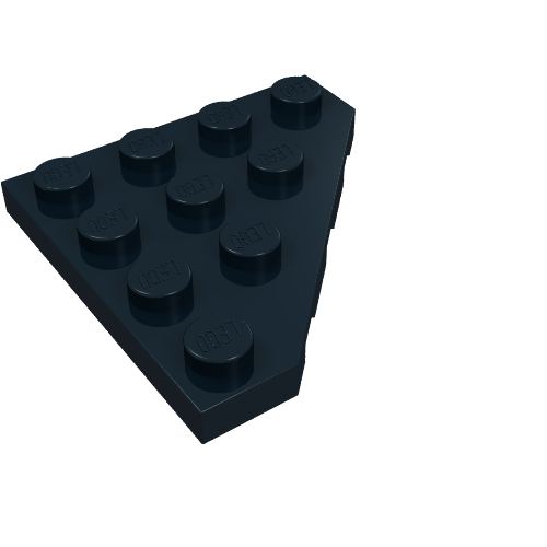 Part 30503 - Wedge, Plate 4 x 4 Cut Corner - De BrickPlaats