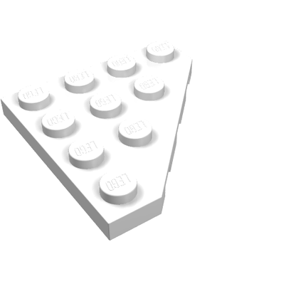Part 30503 - Wedge, Plate 4 x 4 Cut Corner - De BrickPlaats
