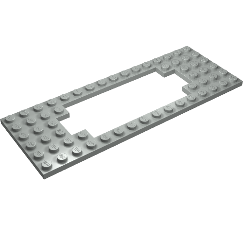 Part 3058b - Plate, Modified 6 x 16 with Motor Cutout Wide - De BrickPlaats