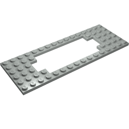 Part 3058b - Plate, Modified 6 x 16 with Motor Cutout Wide - De BrickPlaats