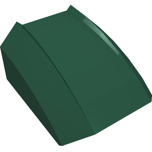 Part 30602 - Slope, Curved 2 x 2 Lip - De BrickPlaats