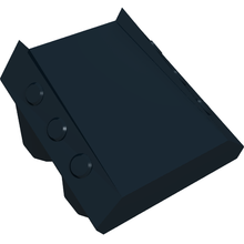 Part 30603 - Brick, Modified 2 x 2 No Studs, Sloped with 6 Side Pistons Raised - De BrickPlaats