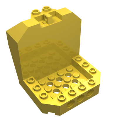 Part 30619 - Cockpit 6 x 6 x 5 with Hinge - De BrickPlaats