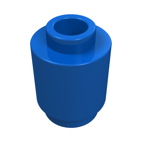 Part 3062 - Brick, Round 1 x 1 - De BrickPlaats