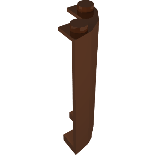 Part 30987 - Cylinder Quarter 2 x 2 x 5 with 1 x 1 Cutout - De BrickPlaats