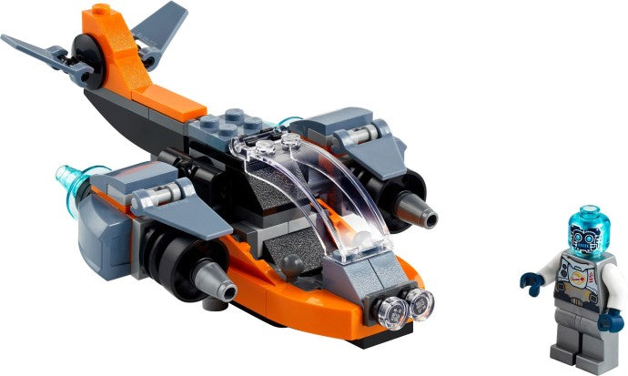 LEGO® Creator 3in1 Cyber Drone 31111 Building Kit - De BrickPlaats