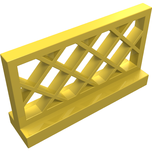 Part 3185 - Fence 1 x 4 x 2 Lattice - De BrickPlaats