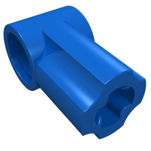 Part 32013 - Technic, Axle and Pin Connector Angled #1 - De BrickPlaats