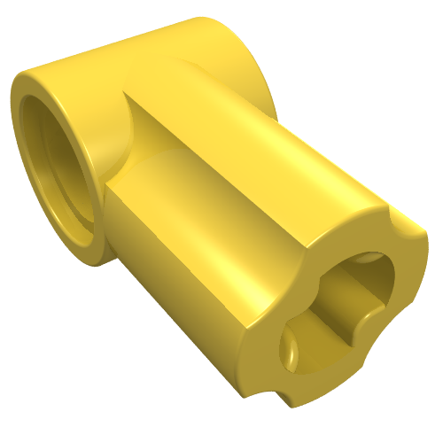 Part 32013 - Technic, Axle and Pin Connector Angled #1 - De BrickPlaats