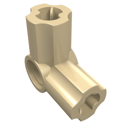 Part 32014 - Technic, Axle and Pin Connector Angled #6 - 90 degrees - De BrickPlaats
