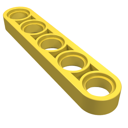 Part 32017 - Technic, Liftarm Thin 1 x 5 - De BrickPlaats