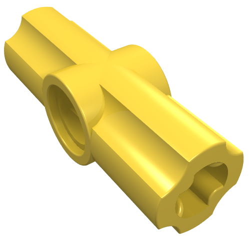 Part 32034 - Technic, Axle and Pin Connector Angled #2 - 180 degrees - De BrickPlaats