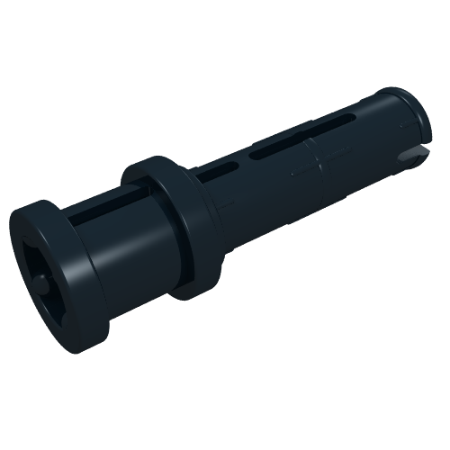 Part 32054 - Technic, Pin 3L with Friction Ridges and Stop Bush - De BrickPlaats