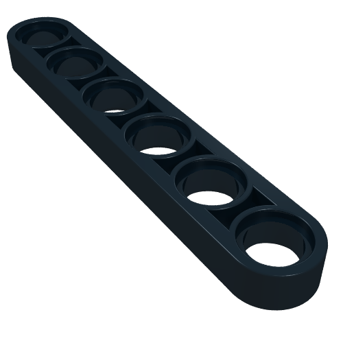 Part 32063 - Technic, Liftarm Thin 1 x 6 - De BrickPlaats