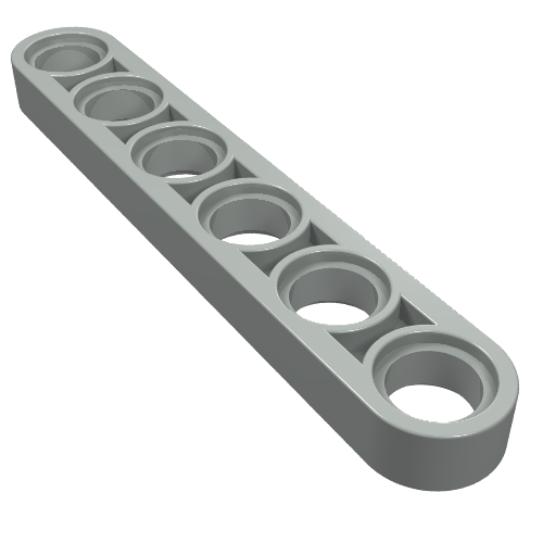 Part 32063 - Technic, Liftarm Thin 1 x 6 - De BrickPlaats