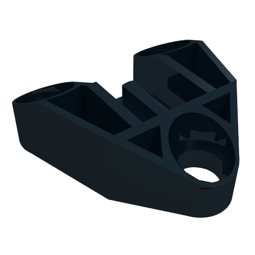 Part 32175 - Technic, Pin Connector 3 x 3 with Axle and 3 Pin Holes - De BrickPlaats