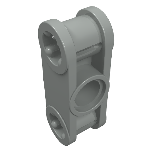 Part 32184 - Technic, Axle and Pin Connector Perpendicular 3L with Center Pin Hole - De BrickPlaats