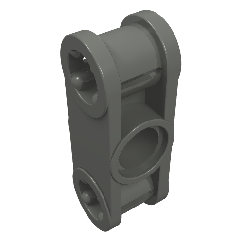 Part 32184 - Technic, Axle and Pin Connector Perpendicular 3L with Center Pin Hole - De BrickPlaats