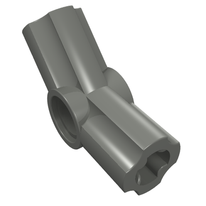 Part 32192 - Technic, Axle and Pin Connector Angled #4 - 135 degrees - De BrickPlaats