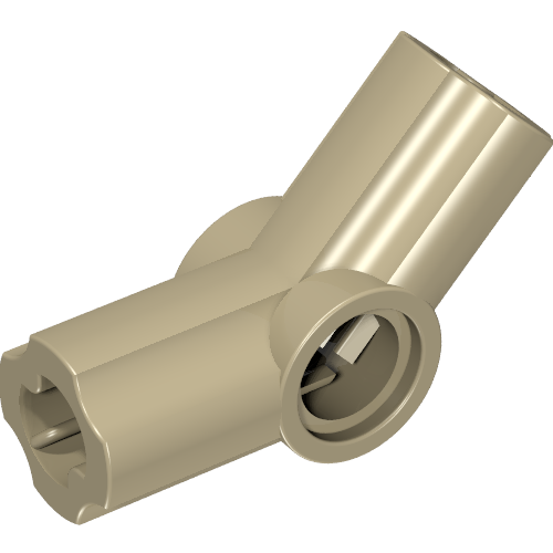Part 32192 - Technic, Axle and Pin Connector Angled #4 - 135 degrees - De BrickPlaats