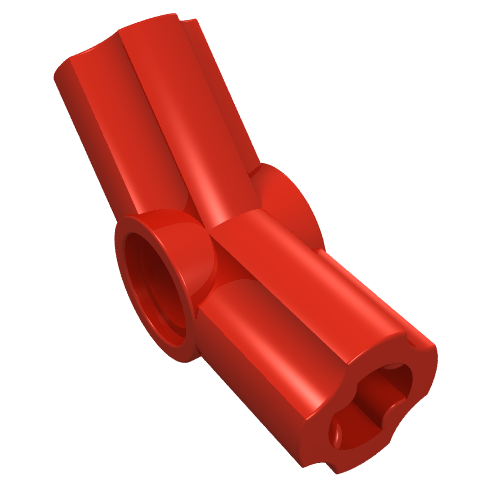 Part 32192 - Technic, Axle and Pin Connector Angled #4 - 135 degrees - De BrickPlaats