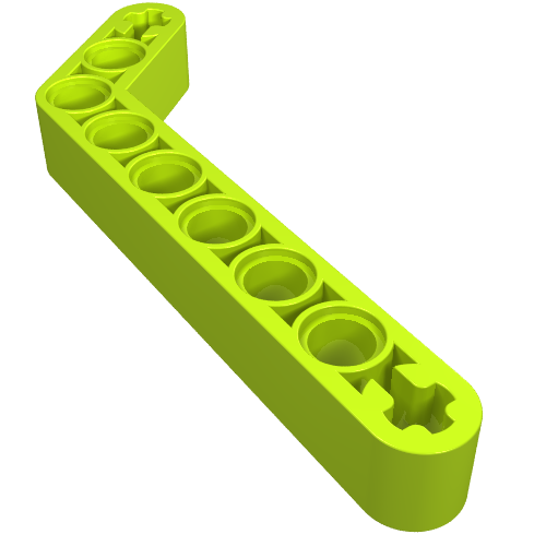 Part 32271 - Technic, Liftarm, Modified Bent Thick 1 x 9 (7 - 3) - De BrickPlaats