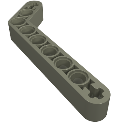 Part 32271 - Technic, Liftarm, Modified Bent Thick 1 x 9 (7 - 3) - De BrickPlaats