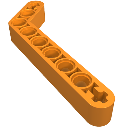 Part 32271 - Technic, Liftarm, Modified Bent Thick 1 x 9 (7 - 3) - De BrickPlaats