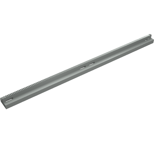 Part 3228b - Train, Track Slotted Rail Straight - De BrickPlaats