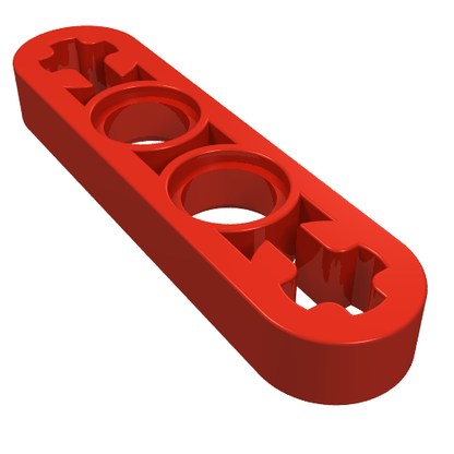 Part 32449 - Technic, Liftarm Thin 1 x 4 - Axle Holes - De BrickPlaats