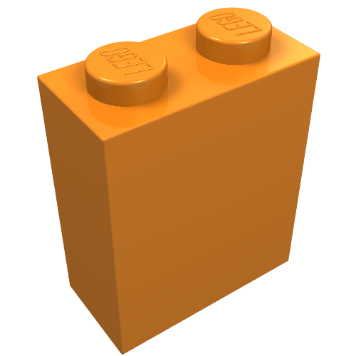 Part 3245b - Brick 1 x 2 x 2 with Inside Axle Holder - De BrickPlaats