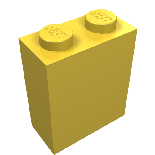 Part 3245c - Brick 1 x 2 x 2 with Inside Stud Holder - De BrickPlaats
