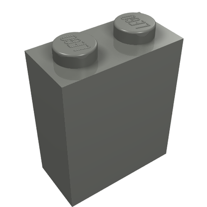 Part 3245c - Brick 1 x 2 x 2 with Inside Stud Holder - De BrickPlaats
