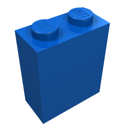 Part 3245c - Brick 1 x 2 x 2 with Inside Stud Holder - De BrickPlaats
