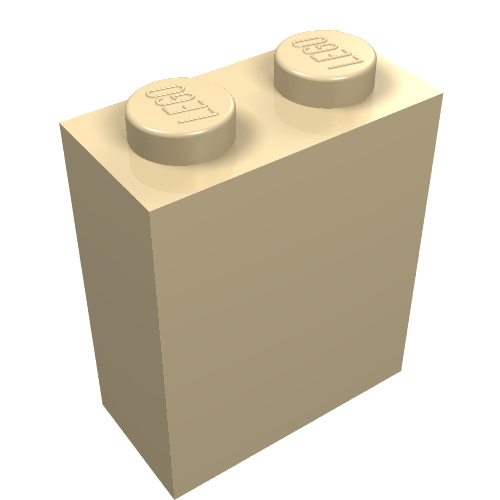 Part 3245c - Brick 1 x 2 x 2 with Inside Stud Holder - De BrickPlaats