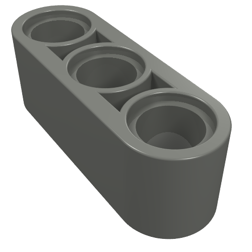 Part 32523 - Technic, Liftarm Thick 1 x 3 - De BrickPlaats