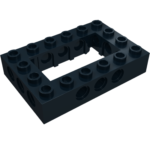 Part 32531 - Technic, Brick 4 x 6 Open Center - De BrickPlaats