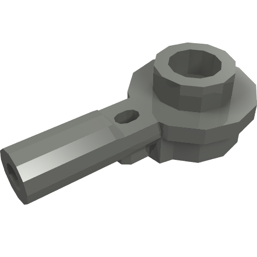 Part 32828 - Bar 1L with 1 x 1 Round Plate with Hollow Stud - De BrickPlaats