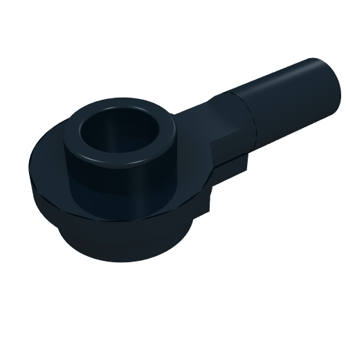 Part 32828 - Bar 1L with 1 x 1 Round Plate with Hollow Stud - De BrickPlaats