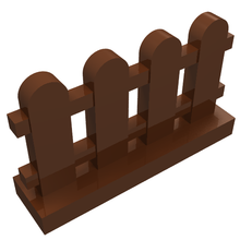 Part 33303 - Fence 1 x 4 x 2 Paled (Picket) - De BrickPlaats