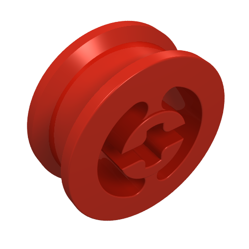 Part 3482 - Wheel with Split Axle Hole - De BrickPlaats