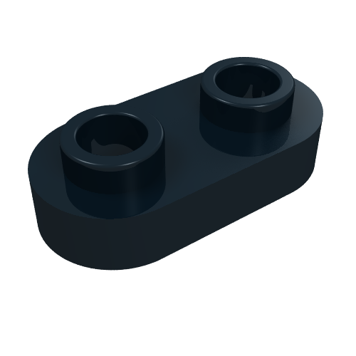 Part 35480 - Plate, Round 1 x 2 with Open Studs - De BrickPlaats