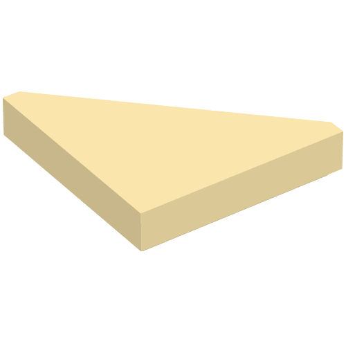 Part 35787 - Tile, Modified 2 x 2 Triangular - De BrickPlaats