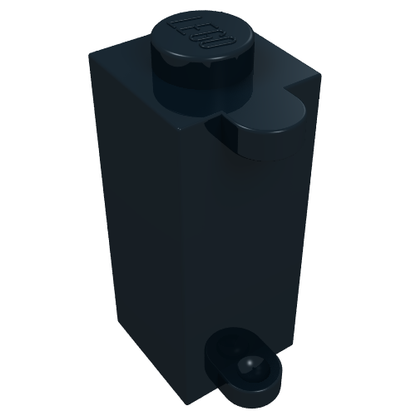 Part 3581 - Brick, Modified 1 x 1 x 2 with Shutter Holder - De BrickPlaats