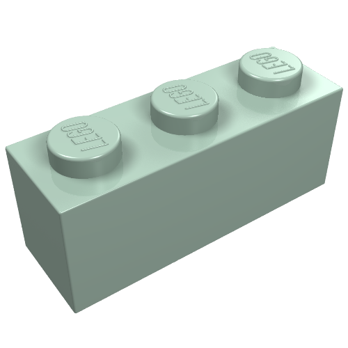Part 3622 - Brick 1 x 3 - De BrickPlaats