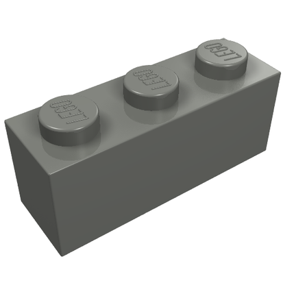 Part 3622 - Brick 1 x 3 - De BrickPlaats