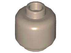 Part 3626 - Minifigure, Head (Plain) - De BrickPlaats