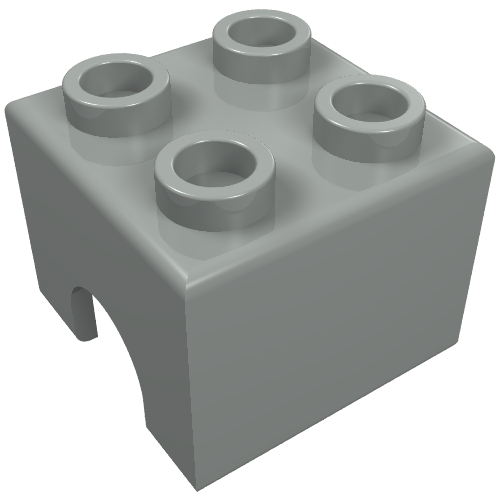 Part 3652 - Technic Engine Piston Square 2 x 2 - De BrickPlaats