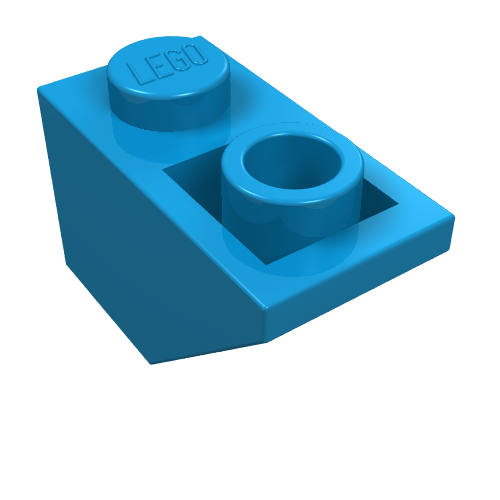 Part 3665 - Slope, Inverted 45 2 x 1 - De BrickPlaats