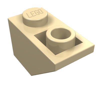 Part 3665 - Slope, Inverted 45 2 x 1 - De BrickPlaats